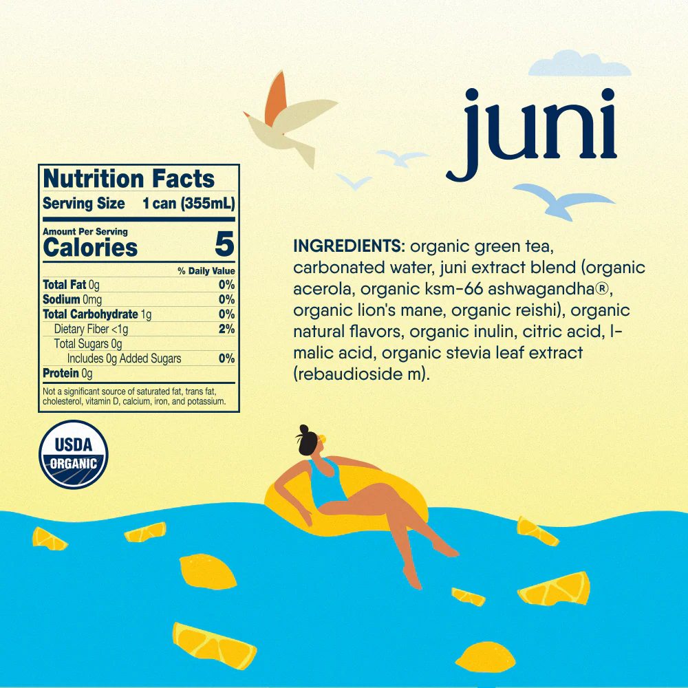 Juni Sparkling Adaptogen Drink