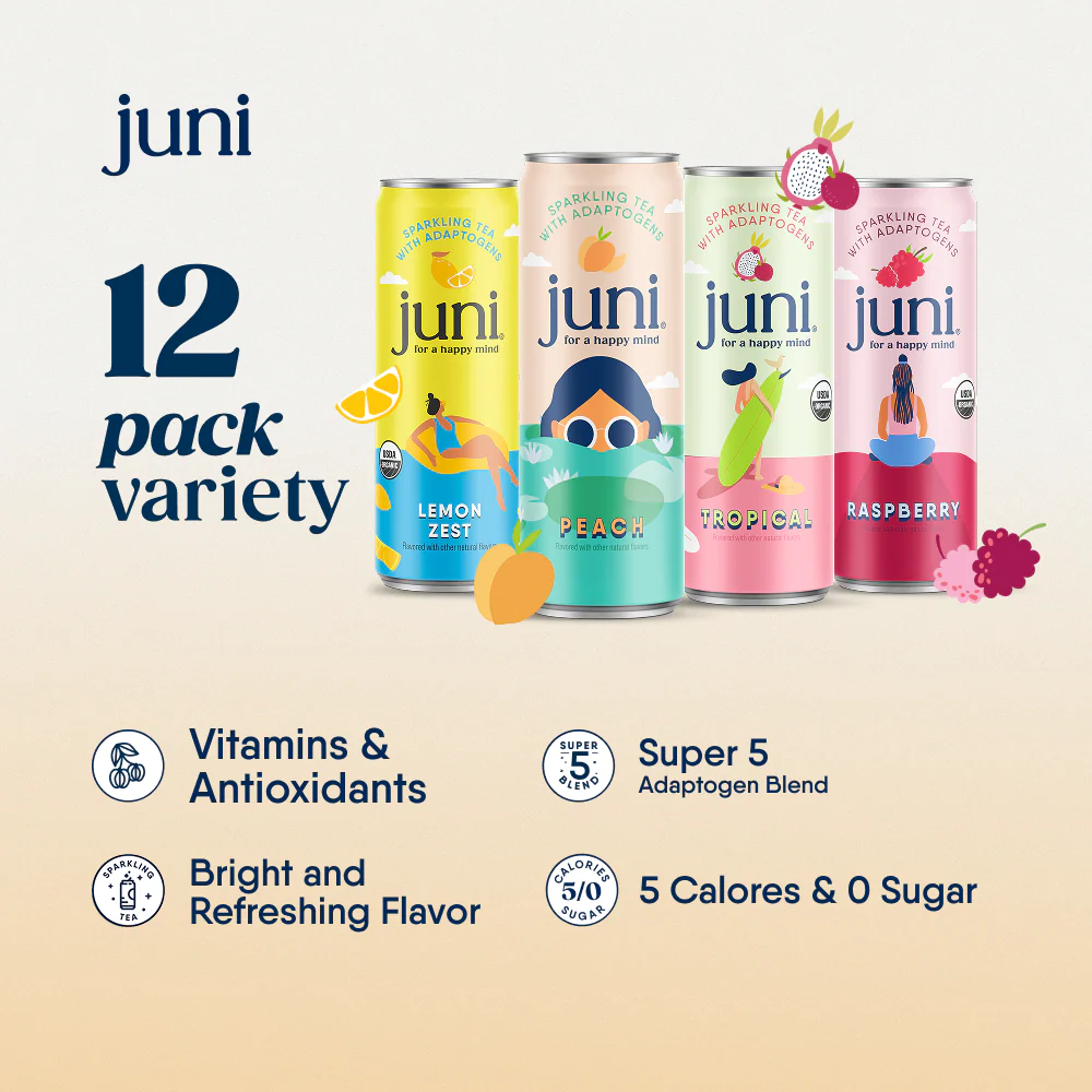 Juni Sparkling Adaptogen Drink