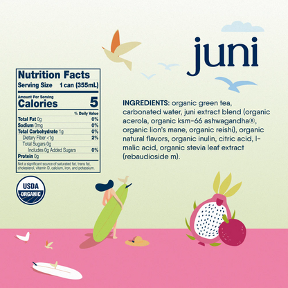Juni Sparkling Adaptogen Drink