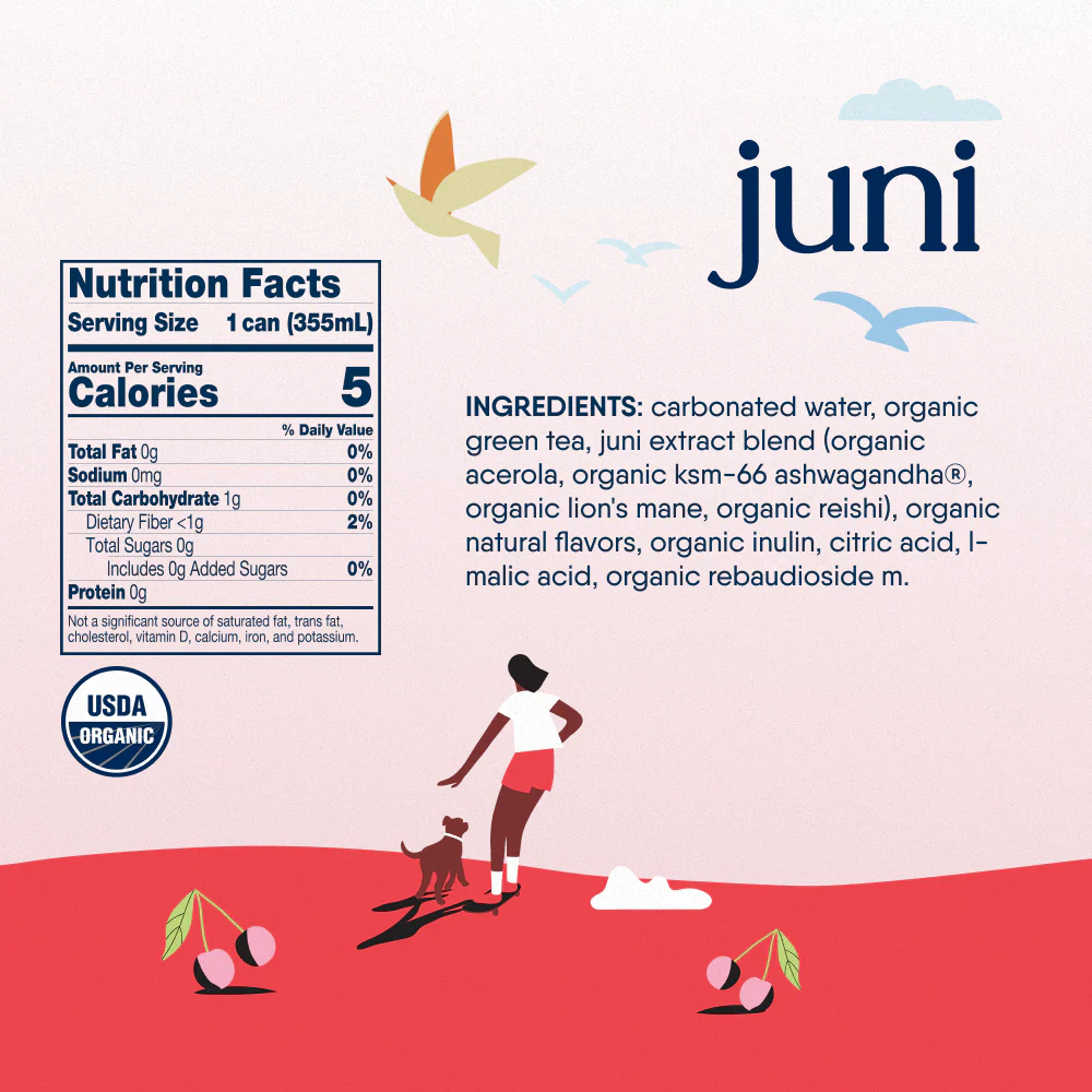 Juni Sparkling Adaptogen Drink