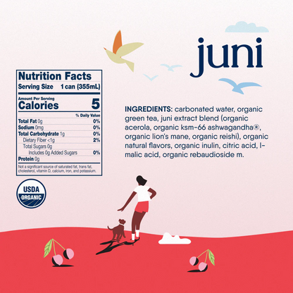 Juni Sparkling Adaptogen Drink