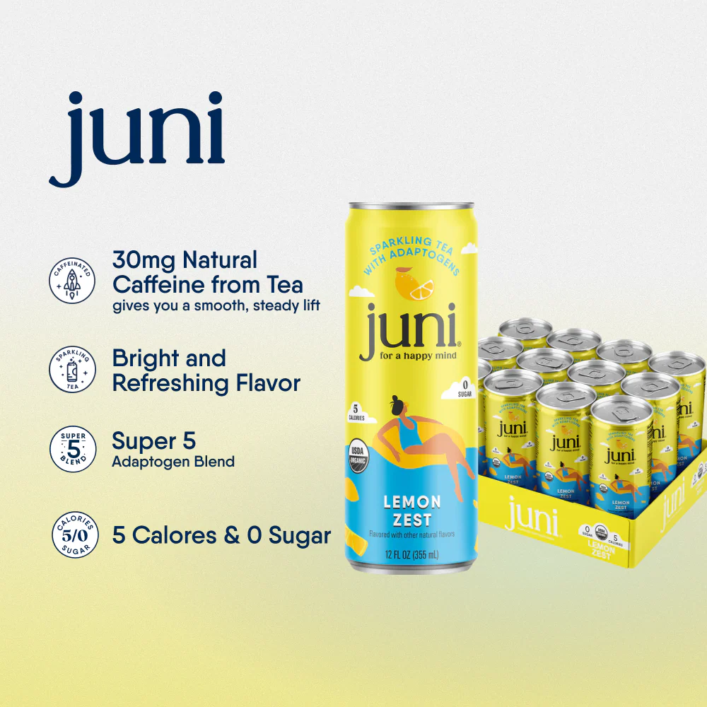 Juni Sparkling Adaptogen Drink