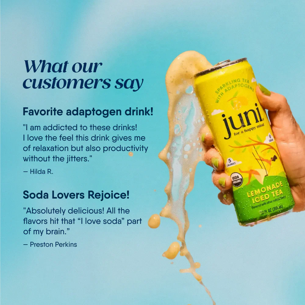 Juni Sparkling Adaptogen Drink
