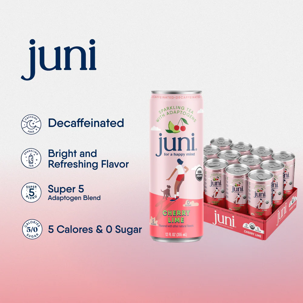 Juni Sparkling Adaptogen Drink