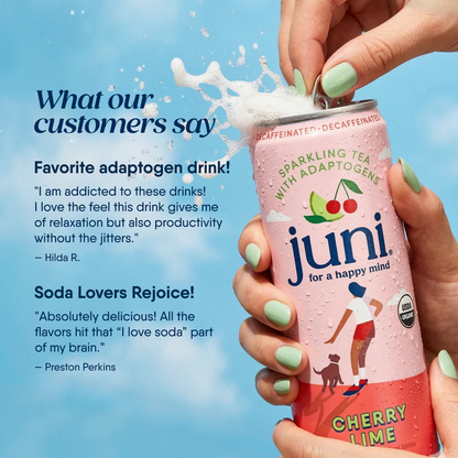 Juni Sparkling Adaptogen Drink