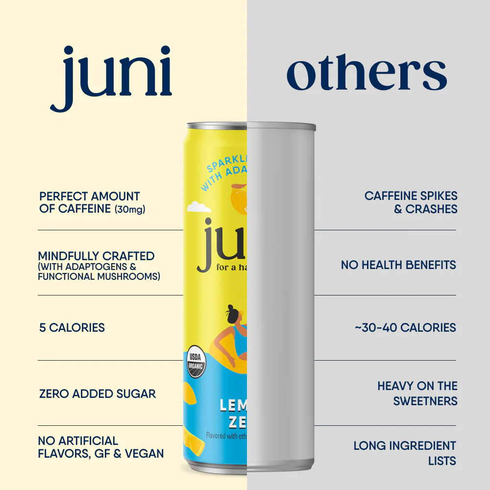 Juni Sparkling Adaptogen Drink