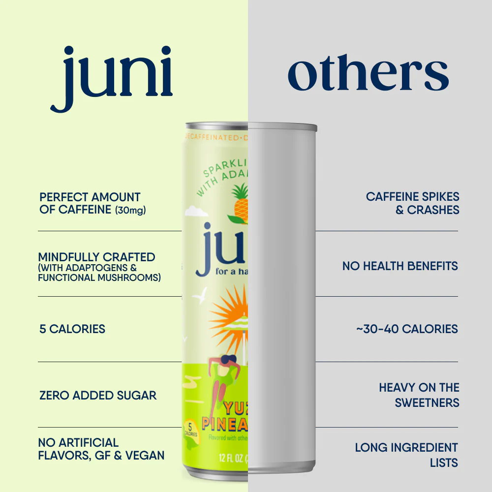 Juni Sparkling Adaptogen Drink