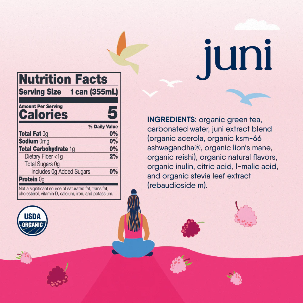 Juni Sparkling Adaptogen Drink
